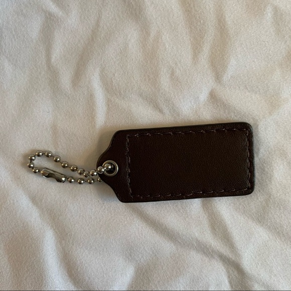 Like New Coach Bag Tag Keychain - Picture 3 of 3
